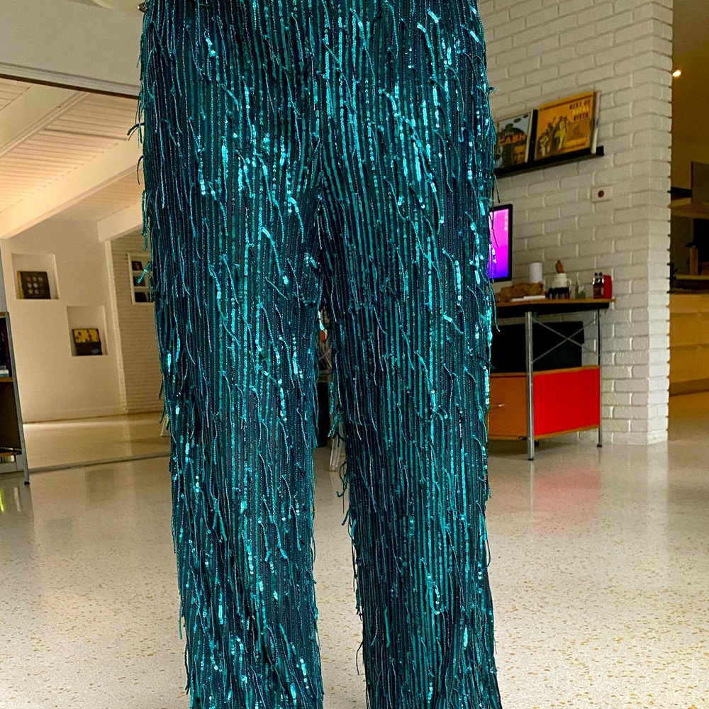 Anthropology holiday pants
